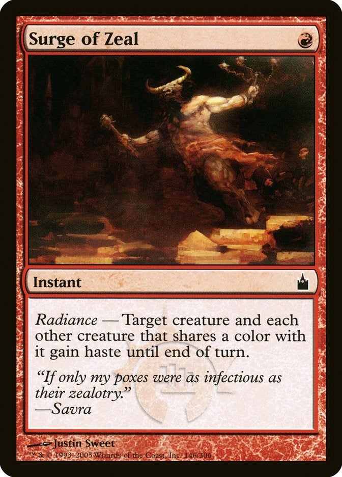 Surge of Zeal (146) (Ravnica: City of Guilds)
