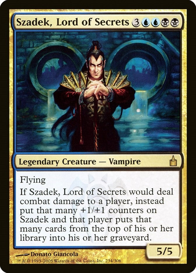 Szadek, Lord of Secrets (234) (Ravnica: City of Guilds)
