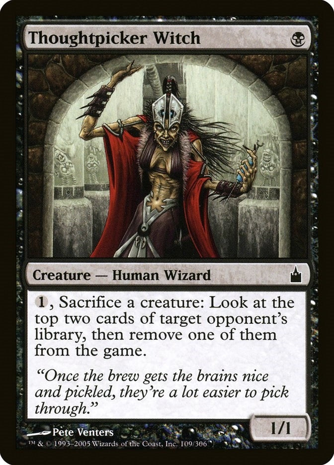 Thoughtpicker Witch (109) (Ravnica: City of Guilds)