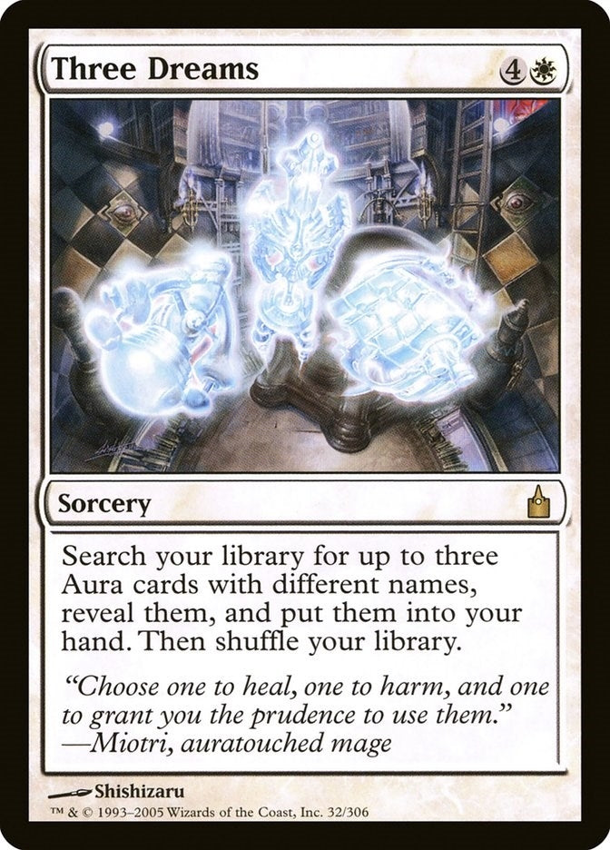 Three Dreams (32) (Ravnica: City of Guilds)