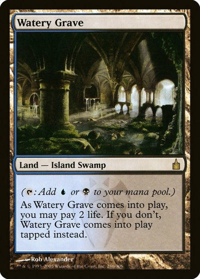 Watery Grave (286) (Ravnica: City of Guilds)