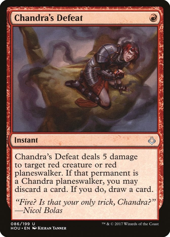 Chandra's Defeat (86) (Hour of Devastation)