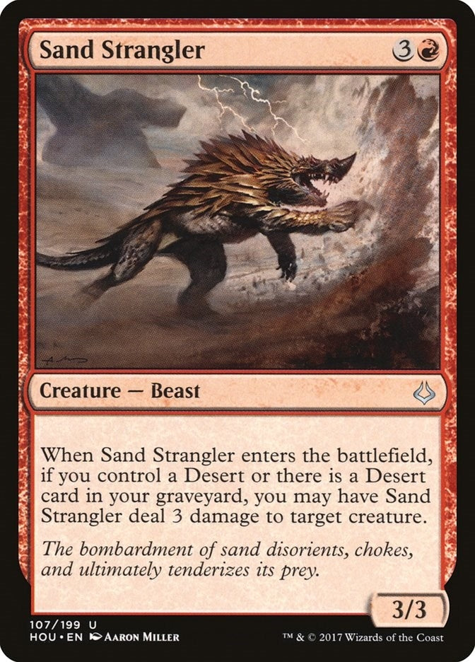 Sand Strangler (107) (Hour of Devastation)