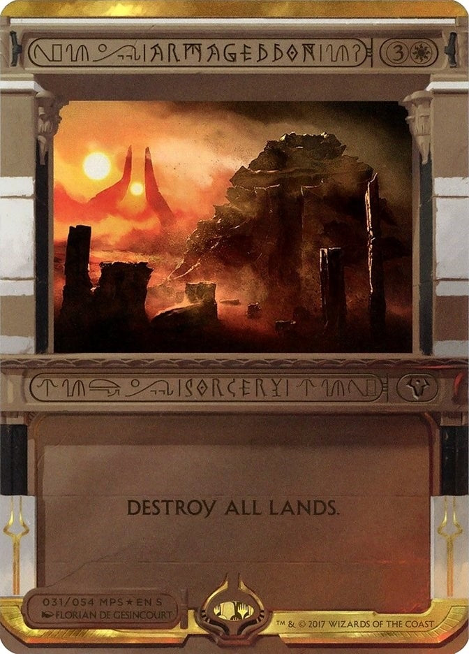 Armageddon (31) (Masterpiece Series: Amonkhet Invocations)