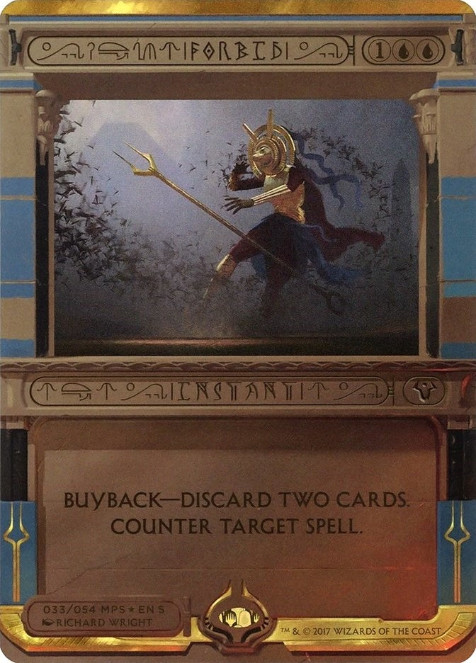 Forbid (33) (Masterpiece Series: Amonkhet Invocations)