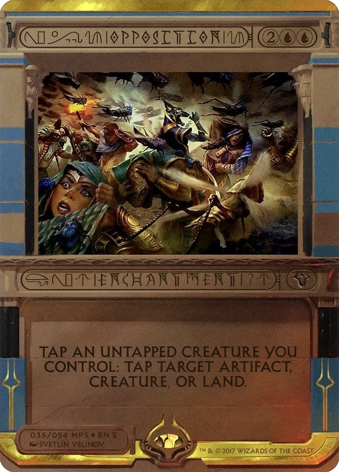 Opposition (35) (Masterpiece Series: Amonkhet Invocations)