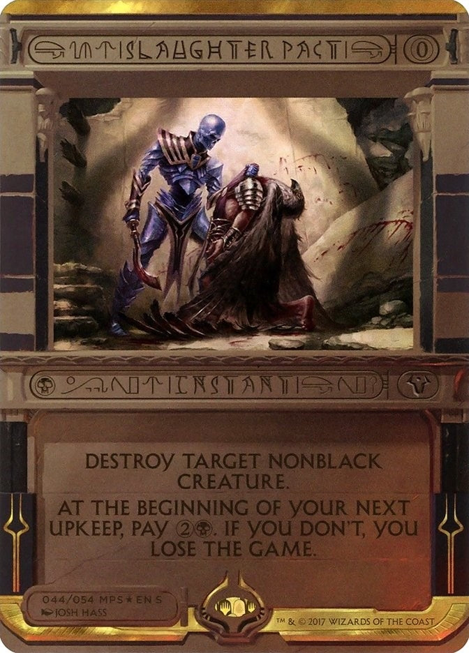 Slaughter Pact (44) (Masterpiece Series: Amonkhet Invocations)