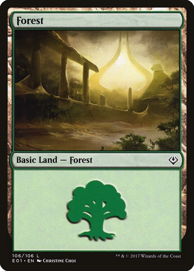 Forest (106) (106) (Archenemy: Nicol Bolas)