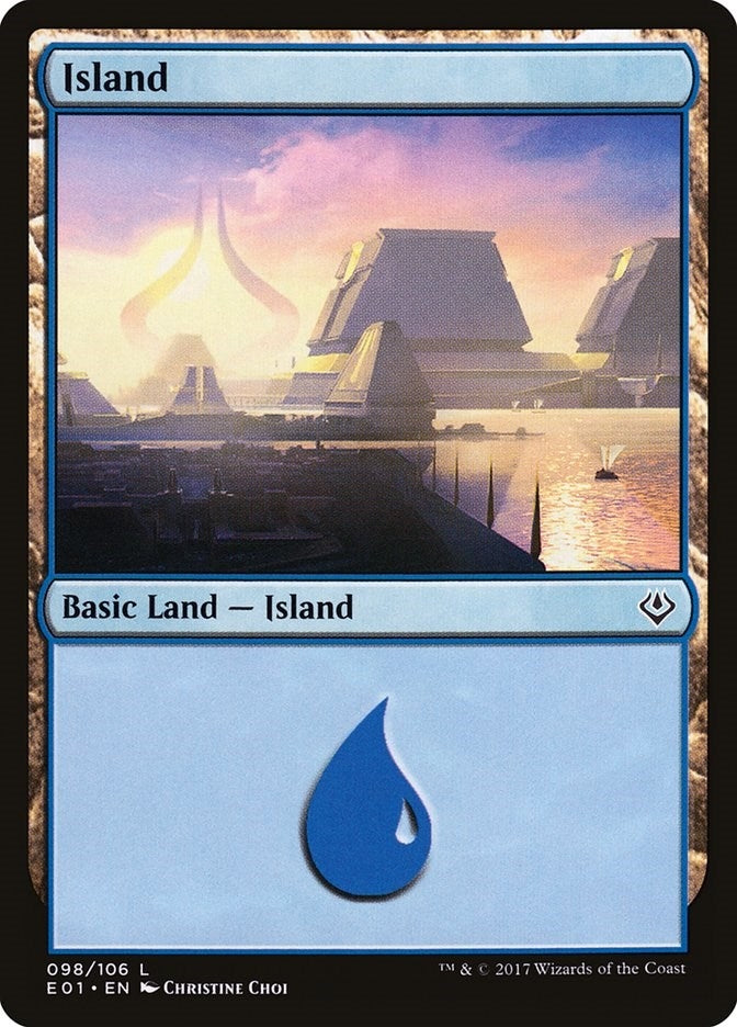 Island (098) (98) (Archenemy: Nicol Bolas)