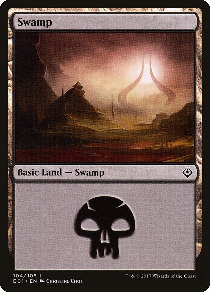 Swamp (104) (104) (Archenemy: Nicol Bolas)