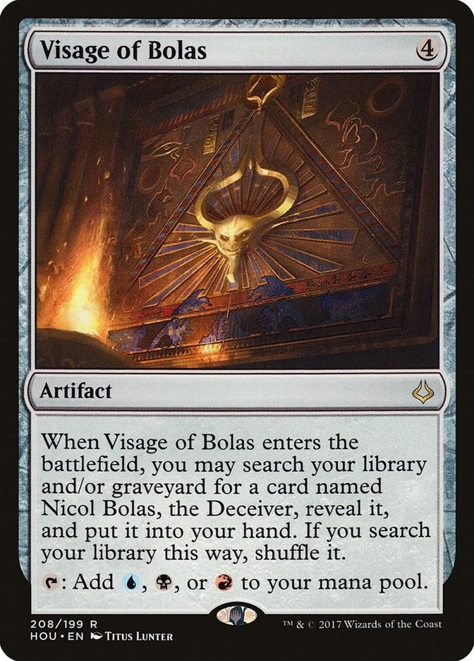 Visage of Bolas (208) (Hour of Devastation)