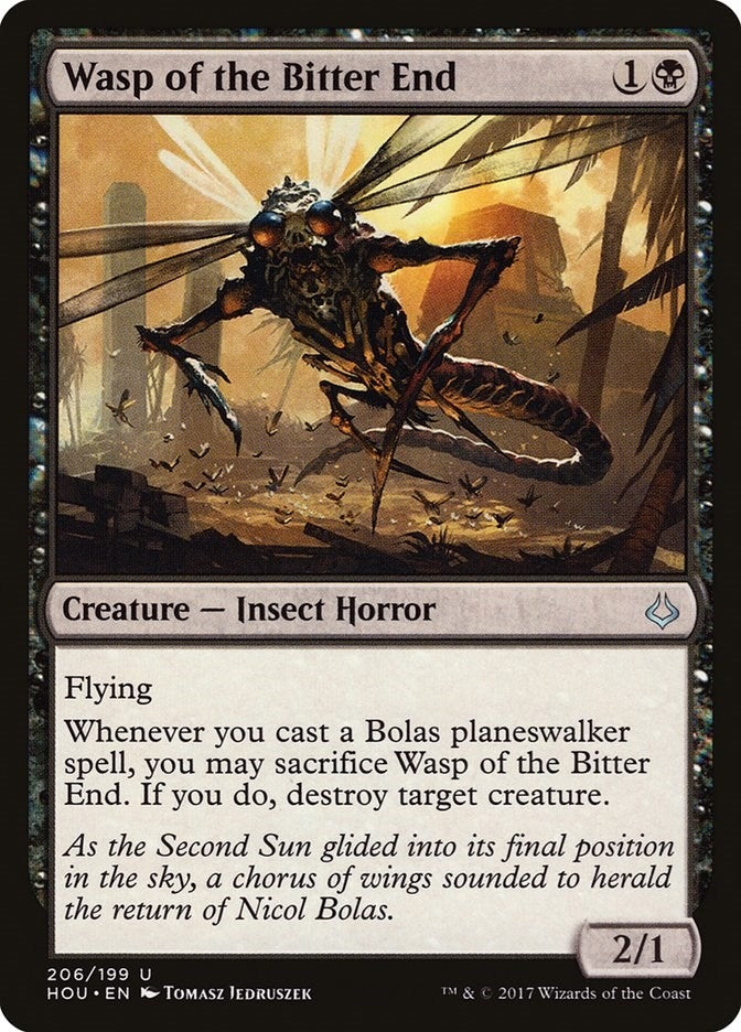 Image for Wasp of the Bitter End (206) - Magic: The Gathering