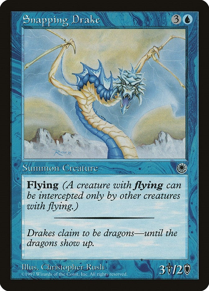 Snapping Drake (Reminder Text) (Portal)