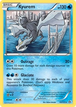 Image for Kyurem 43/113 (BW Legendary Treasures) (043/113) (Deck Exclusives) - Pokemon