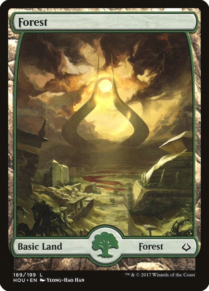Forest (189) - Full Art (189) (Hour of Devastation)