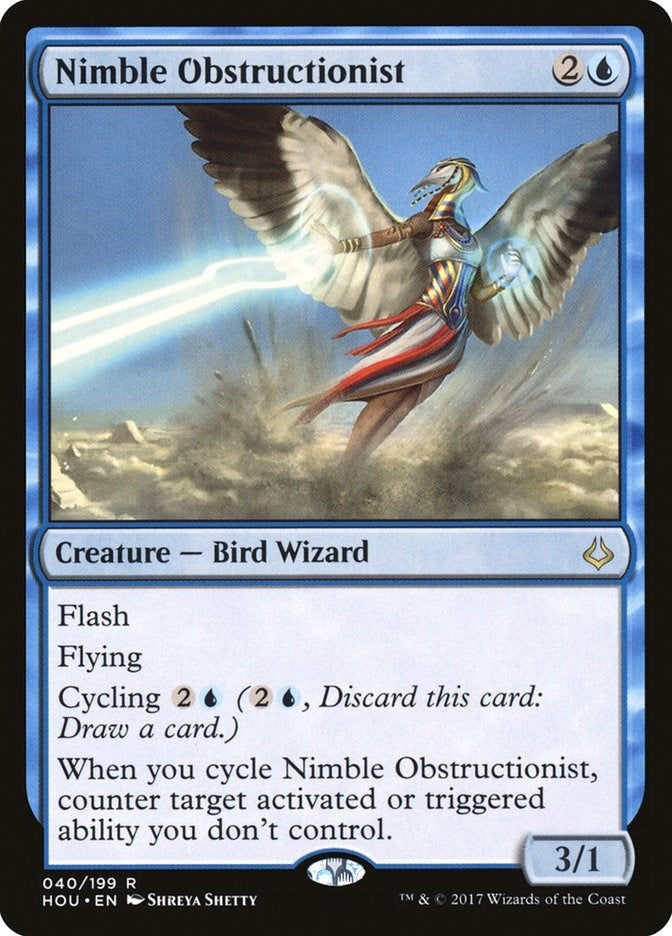Nimble Obstructionist (40) (Hour of Devastation)