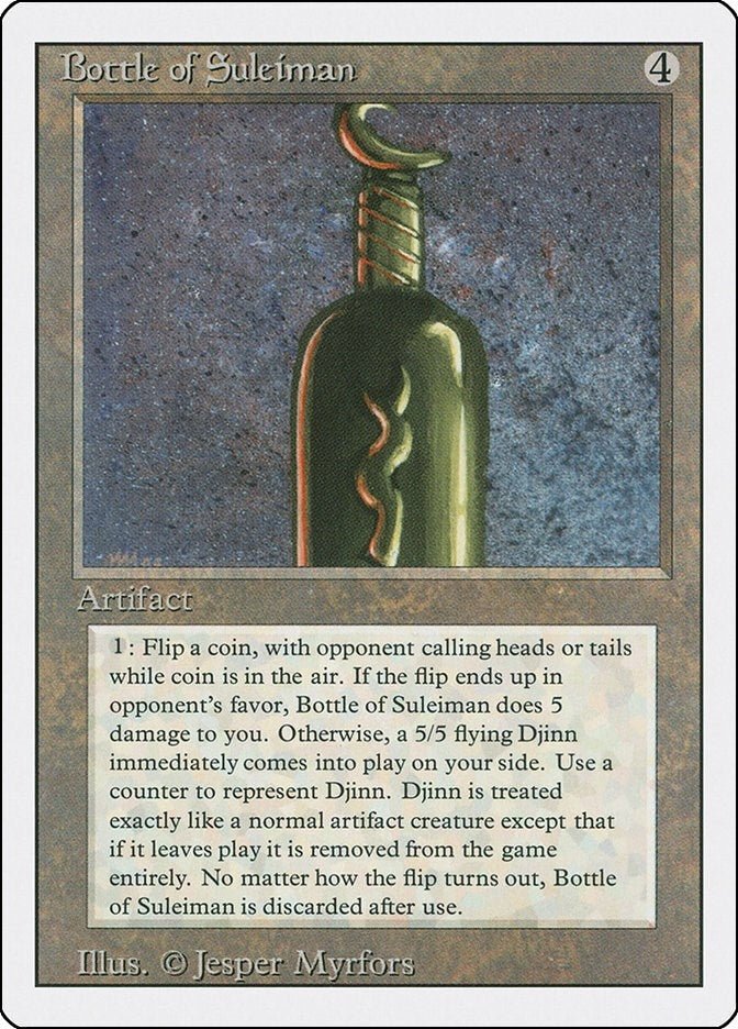 Bottle of Suleiman (Revised Edition)