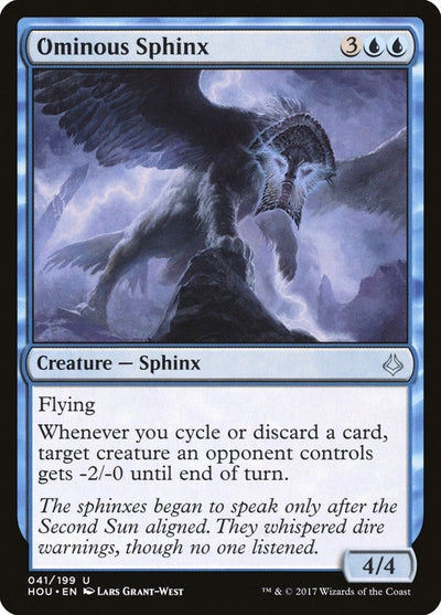 Ominous Sphinx (41) (Hour of Devastation)
