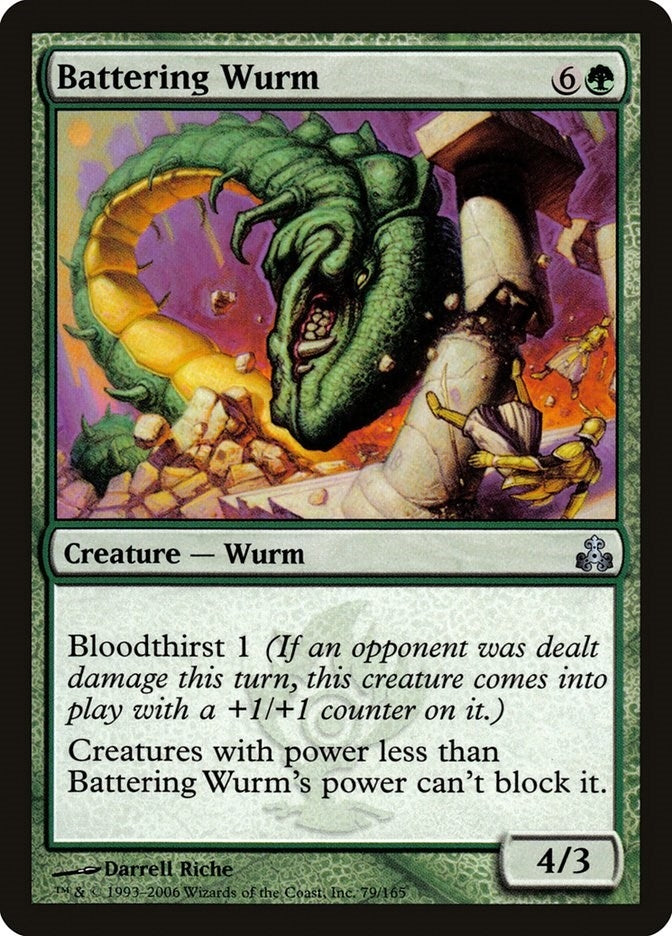 Battering Wurm (79) (Guildpact)
