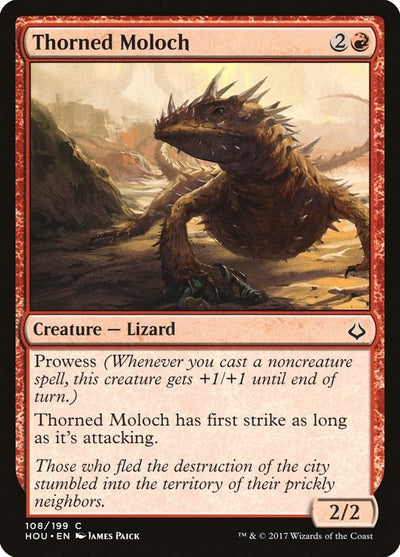 Thorned Moloch (108) (Hour of Devastation)