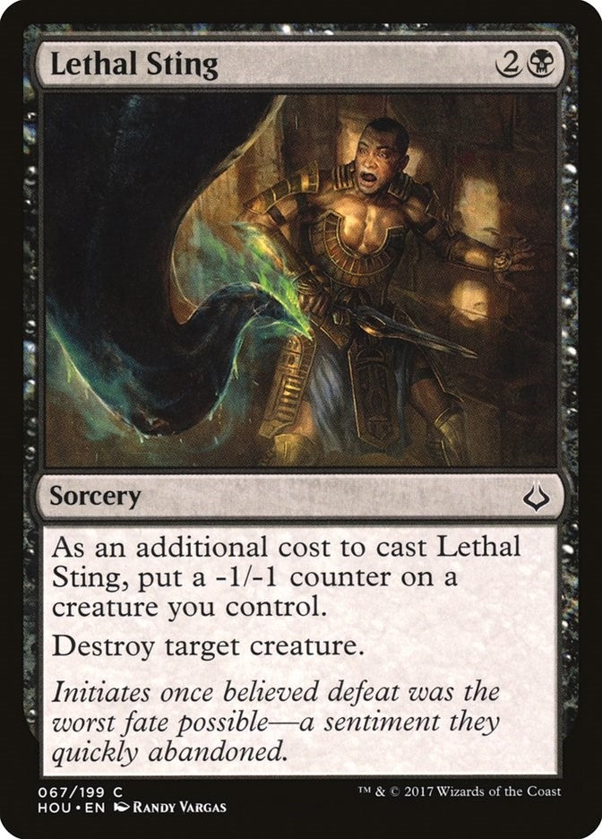 Lethal Sting (67) (Hour of Devastation)