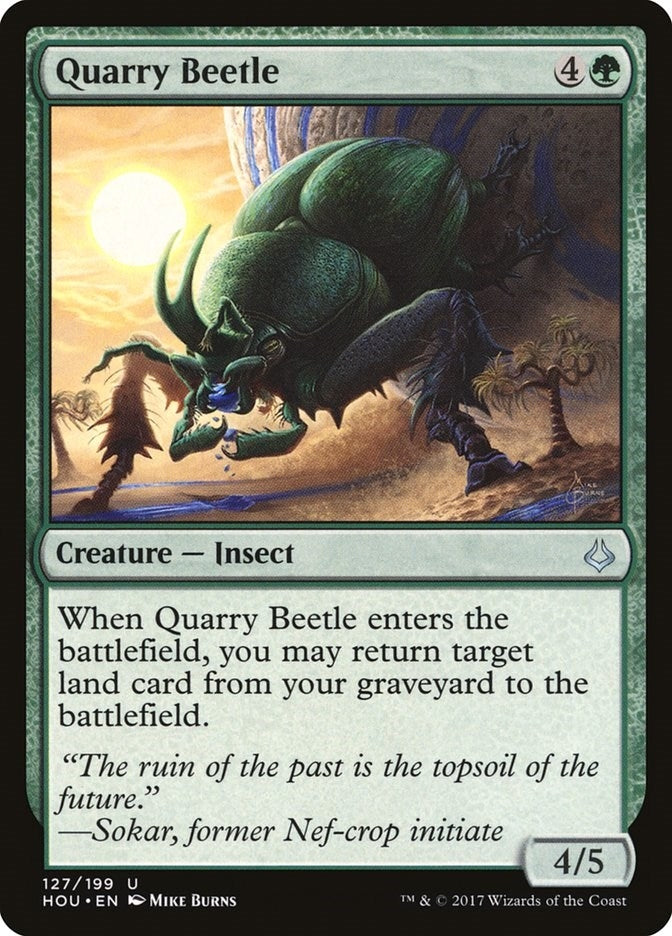 Quarry Beetle (127) (Hour of Devastation)