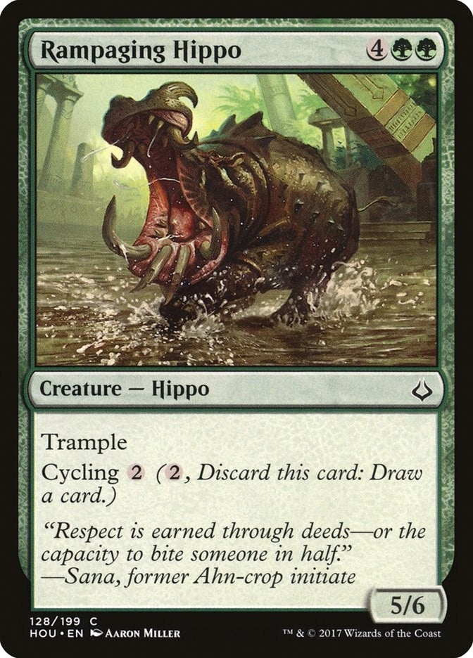 Rampaging Hippo (128) (Hour of Devastation)