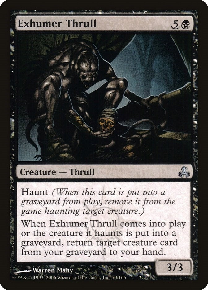 Exhumer Thrull (50) (Guildpact)