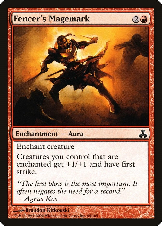 Fencer's Magemark (65) (Guildpact)