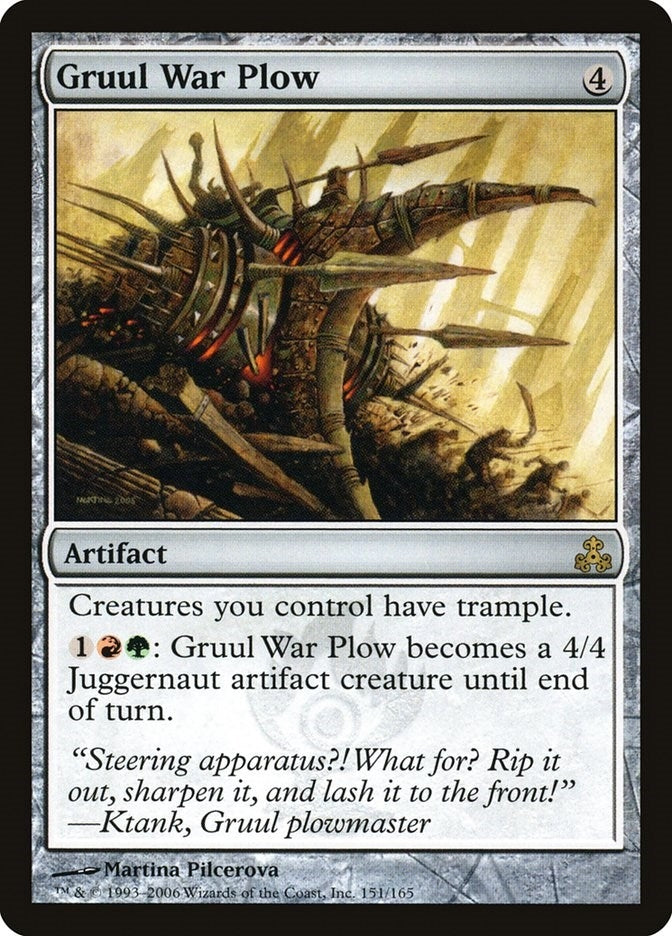 Gruul War Plow (151) (Guildpact)