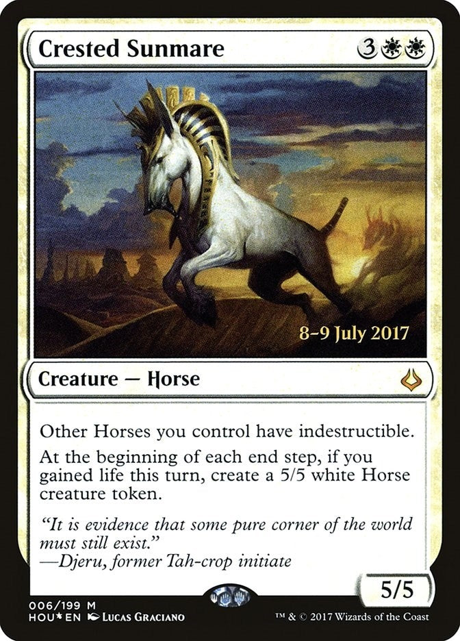 Crested Sunmare (6) (Prerelease Cards)