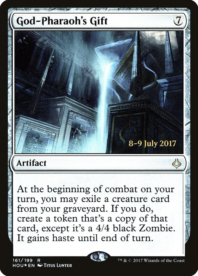 God-Pharaoh's Gift (161) (Prerelease Cards)