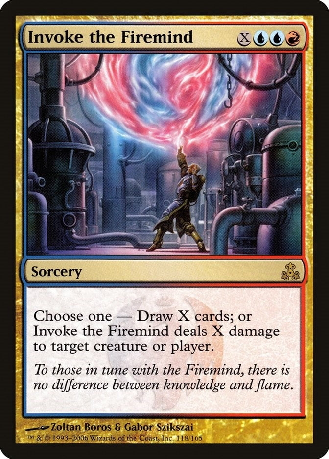 Invoke the Firemind (118) (Guildpact)