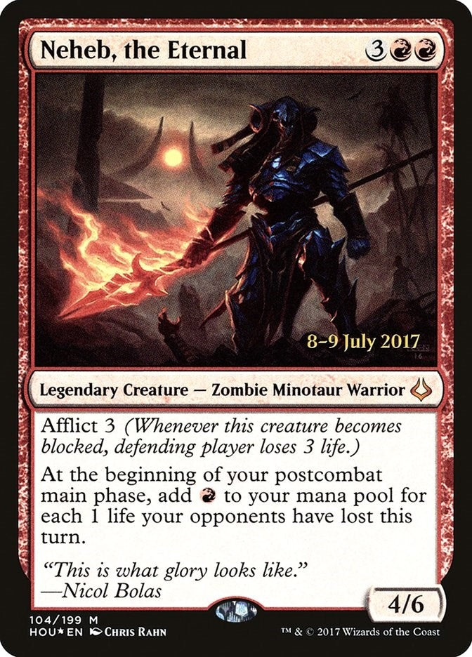 Neheb, the Eternal (104) (Prerelease Cards)