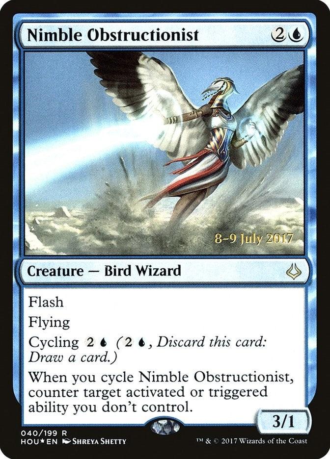 Nimble Obstructionist (40) (Prerelease Cards)