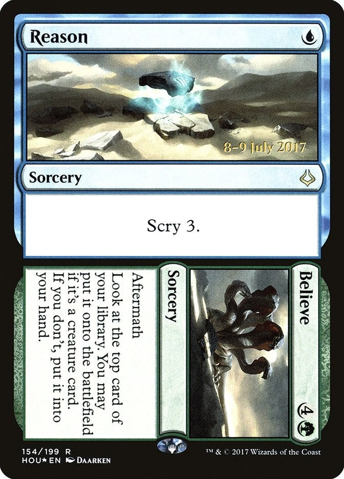 Reason // Believe (154) (Prerelease Cards)