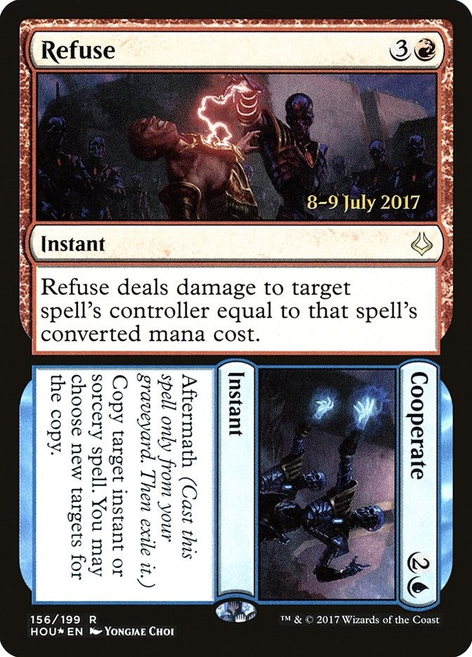 Refuse // Cooperate (156) (Prerelease Cards)