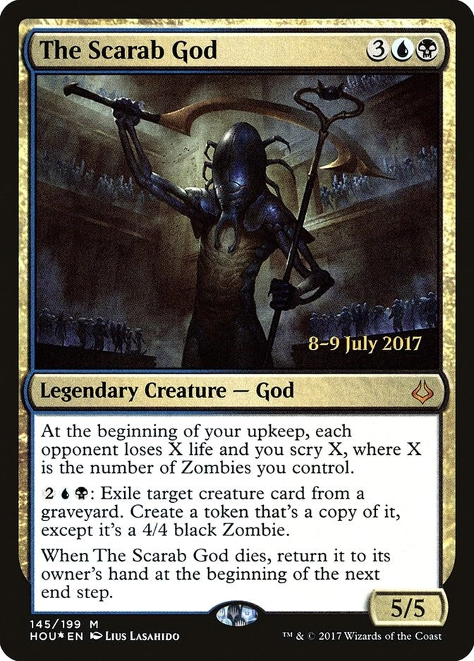 The Scarab God (145) (Prerelease Cards)