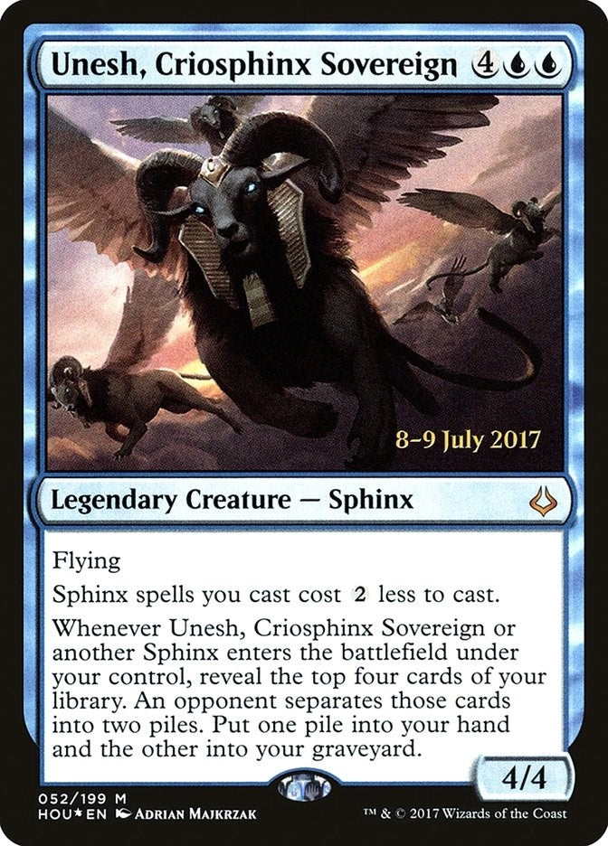 Image for Unesh, Criosphinx Sovereign (52) - Magic: The Gathering