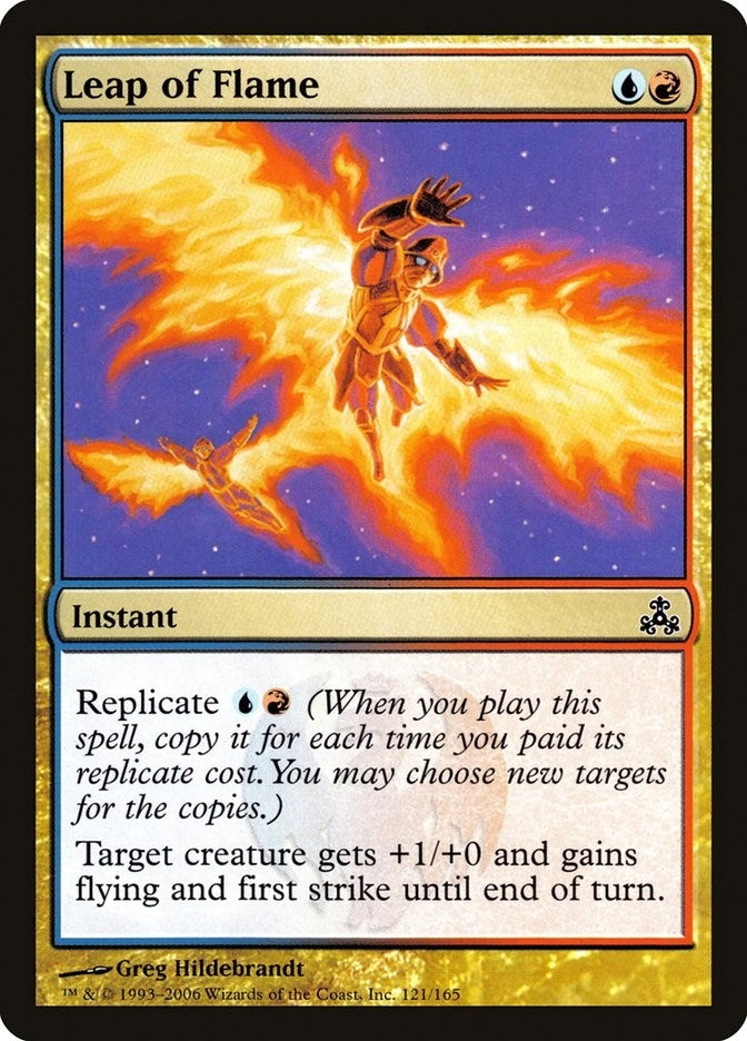 Leap of Flame (121) (Guildpact)