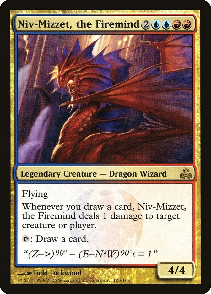Niv-Mizzet, the Firemind (123) (Guildpact)
