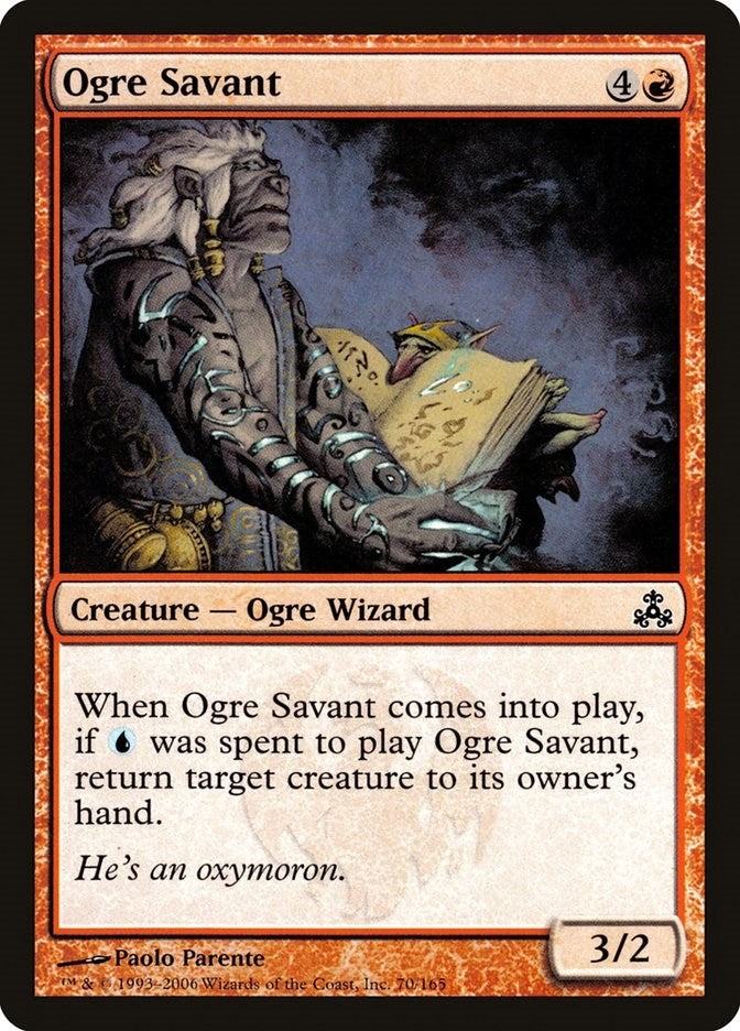Ogre Savant (70) (Guildpact)