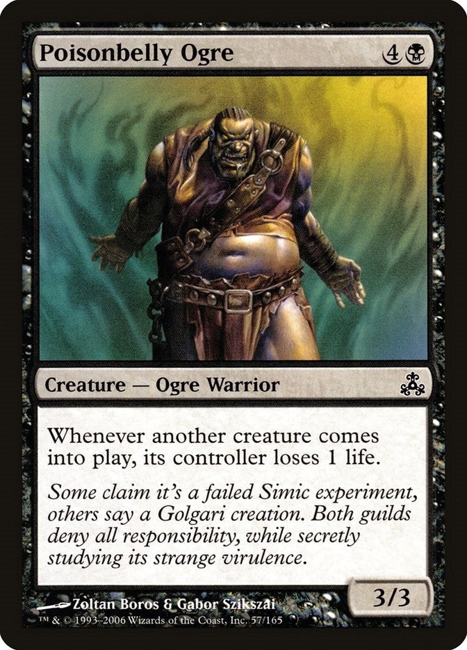 Poisonbelly Ogre (57) (Guildpact)