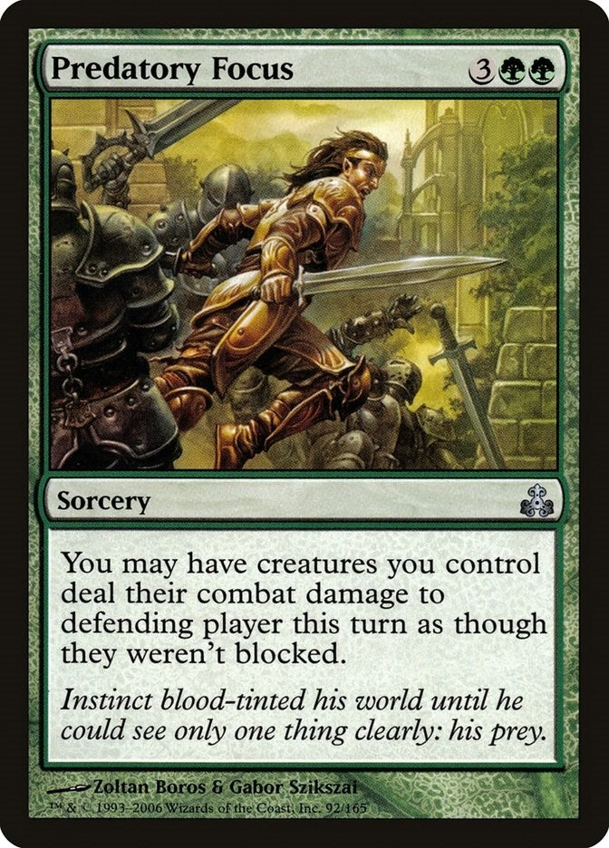 Predatory Focus (92) (Guildpact)