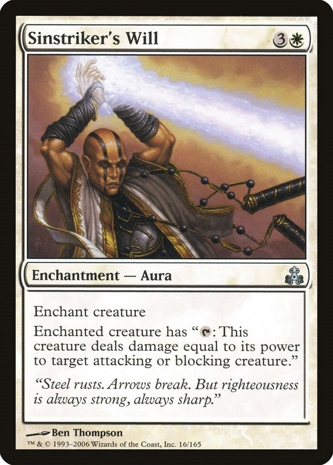 Sinstriker's Will (16) (Guildpact)