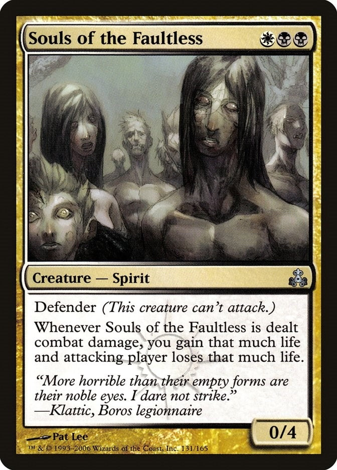 Souls of the Faultless (131) (Guildpact)