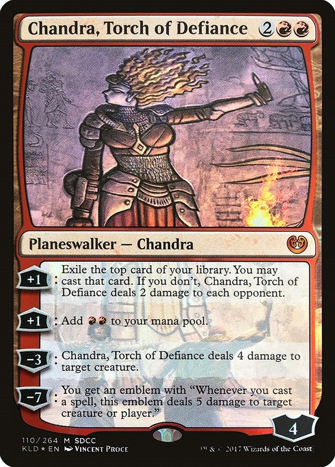 Chandra, Torch of Defiance (SDCC 2017 Exclusive) (110) (Media Promos)