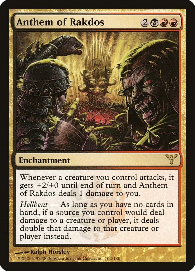 Anthem of Rakdos (102) (Dissension)