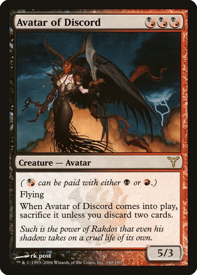 Avatar of Discord (140) (Dissension)