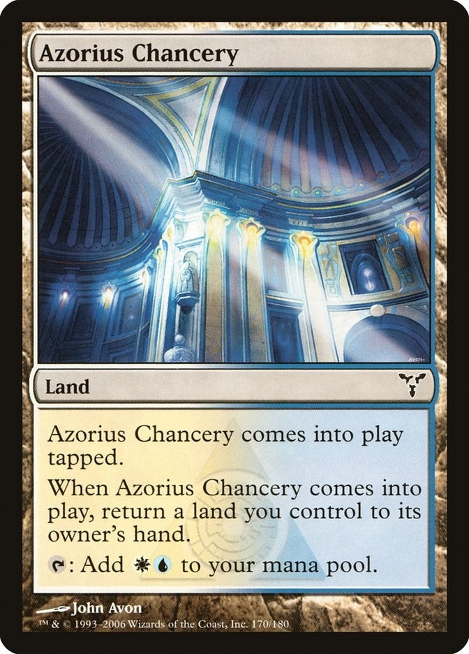 Azorius Chancery (170) (Dissension)